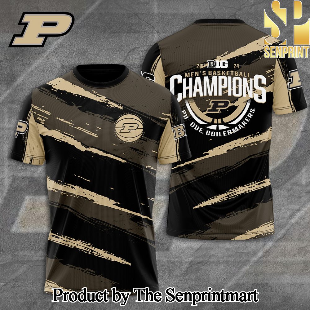 Purdue Boilermakers Men’s Basketball 3D Full Printed Shirt – SEN3985