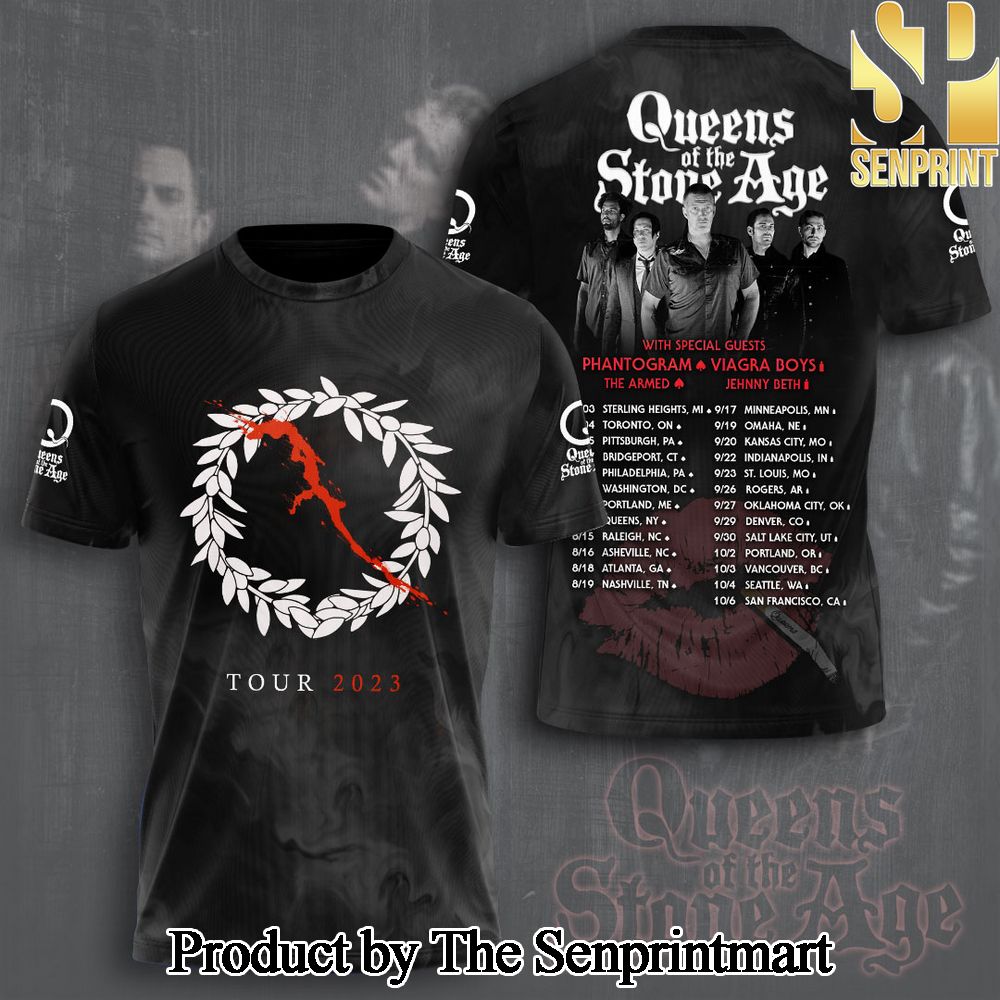 Queens of the Stone Age 3D Full Printed Shirt – SEN5507