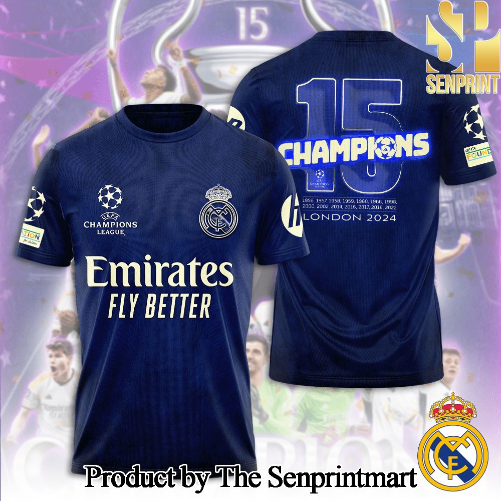 Real Madrid CF 3D Full Printed Shirt – SEN2138