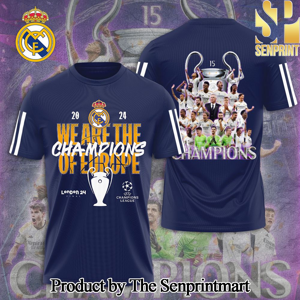 Real Madrid CF 3D Full Printed Shirt – SEN2178