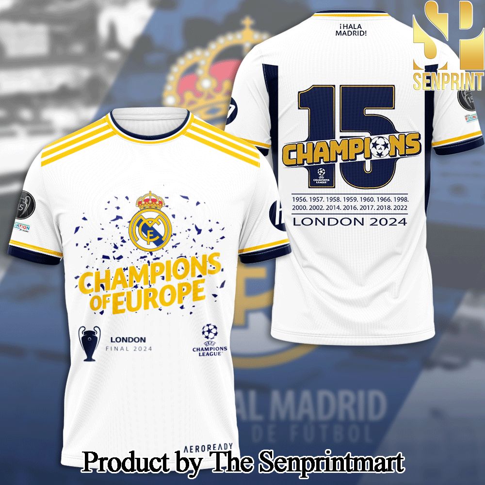 Real Madrid CF 3D Full Printed Shirt – SEN2228