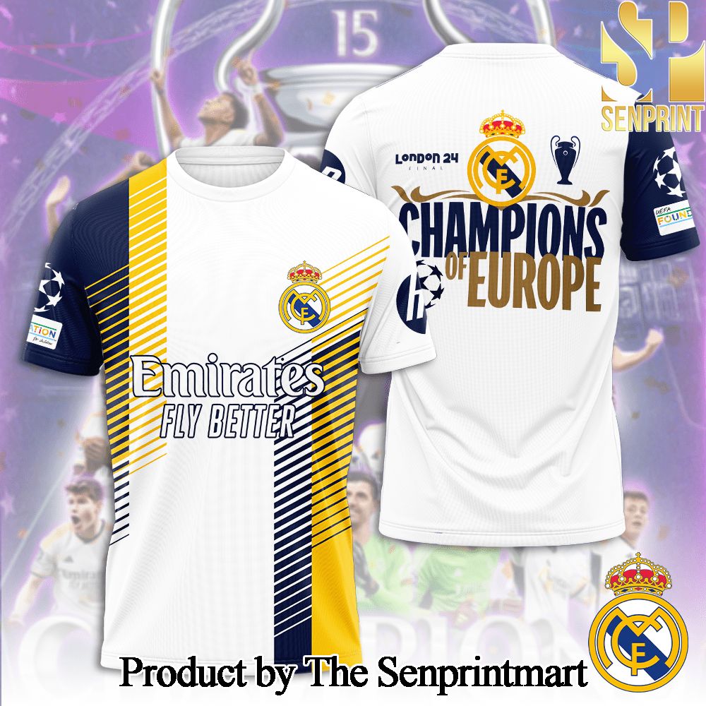 Real Madrid CF 3D Full Printed Shirt – SEN2239