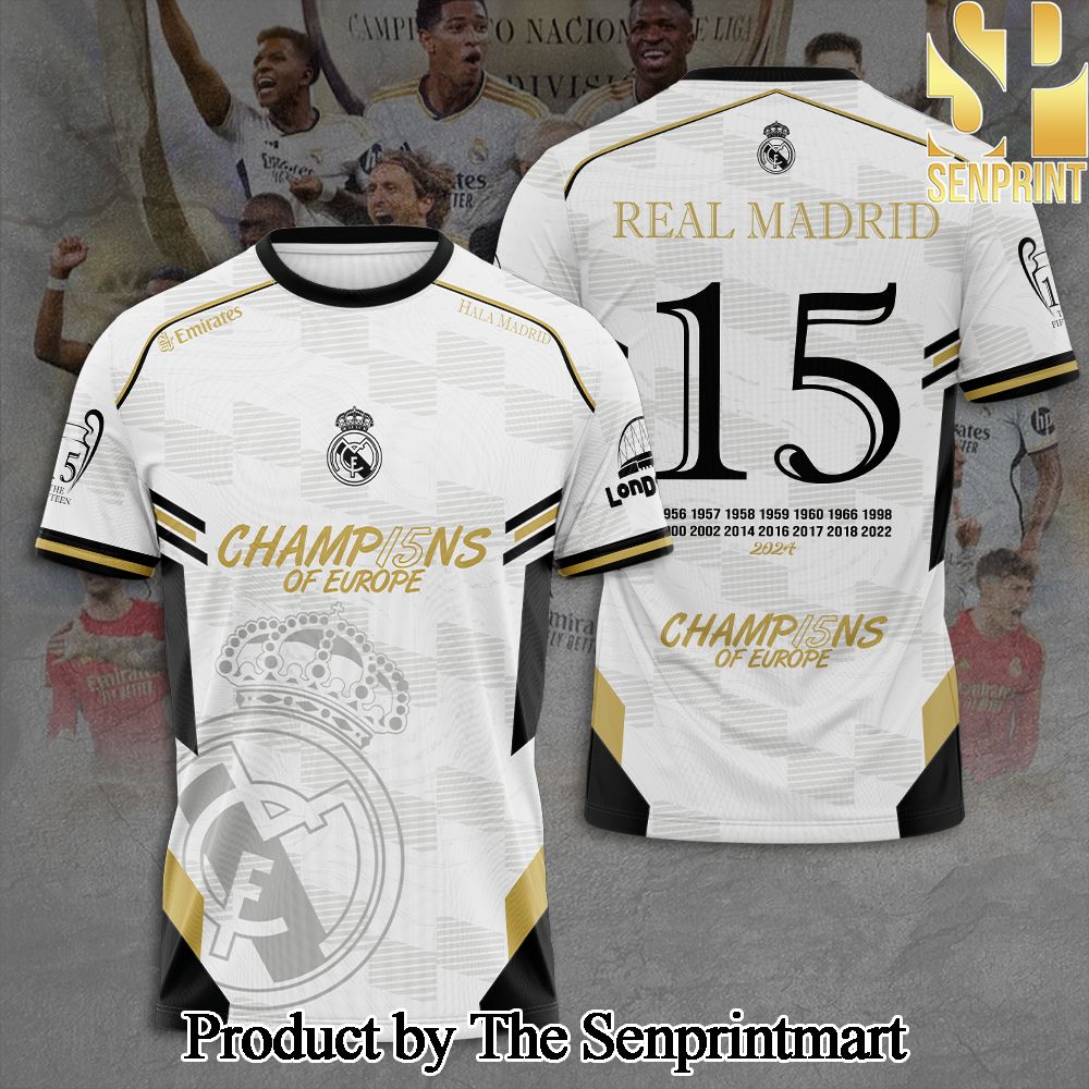 Real Madrid CF 3D Full Printed Shirt – SEN2251