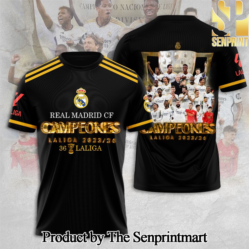 Real Madrid CF 3D Full Printed Shirt – SEN2259