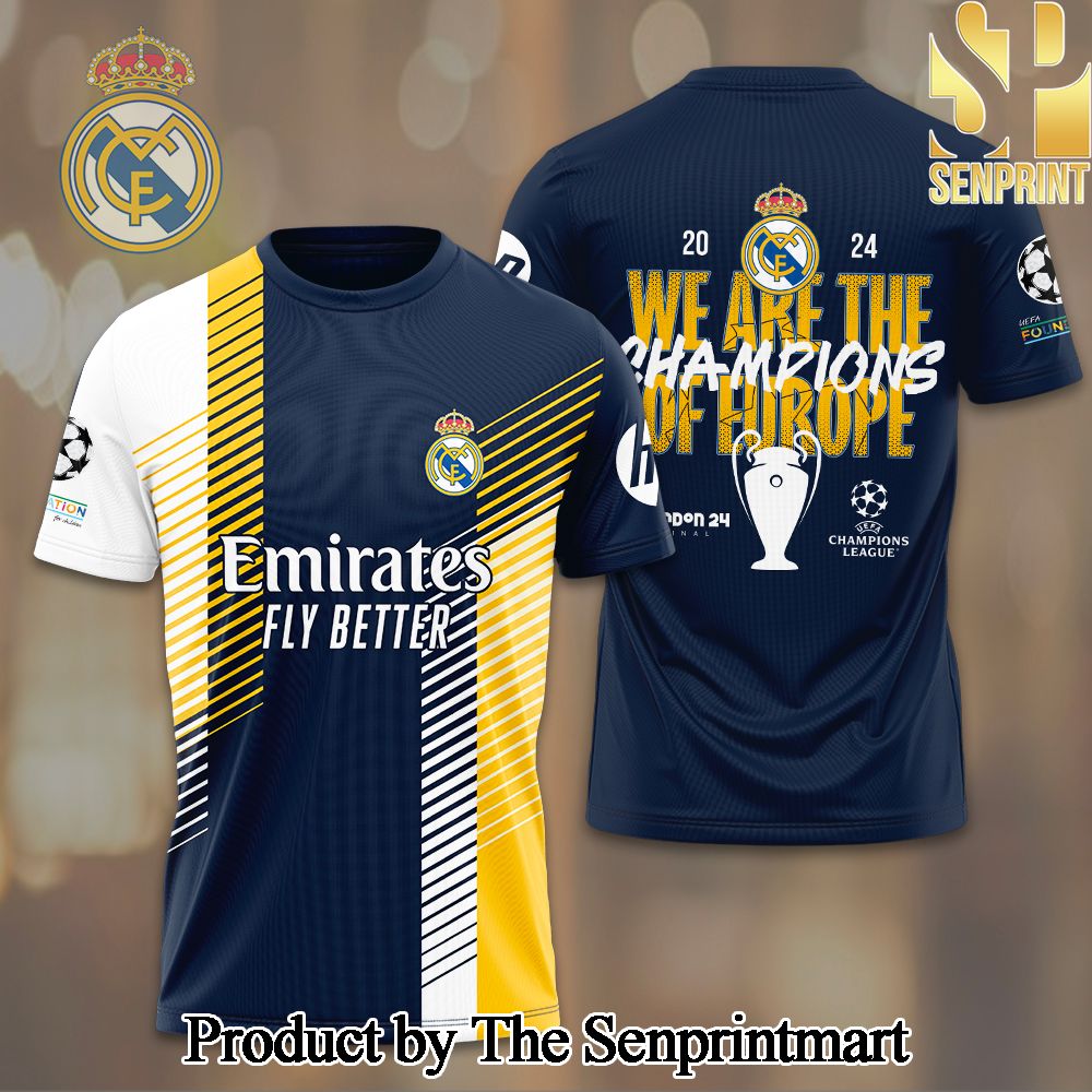 Real Madrid CF 3D Full Printed Shirt – SEN2286