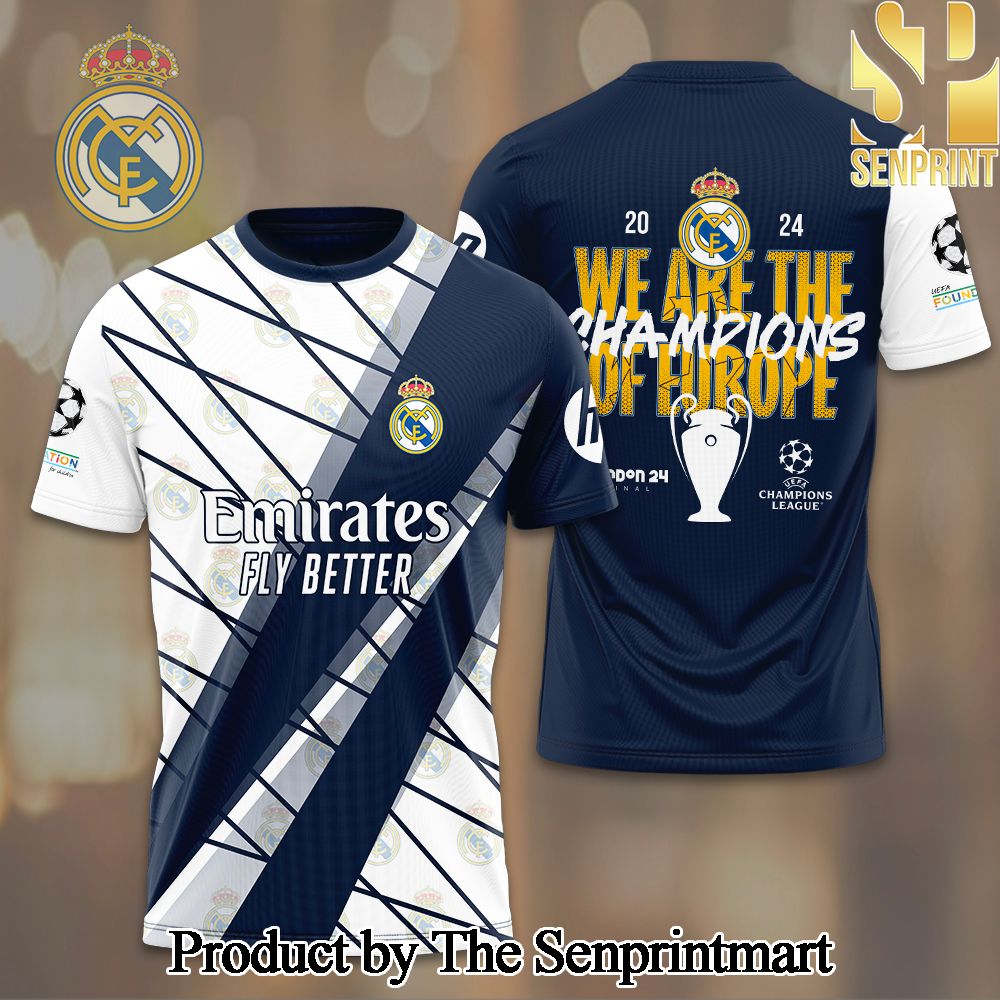 Real Madrid CF 3D Full Printed Shirt – SEN2289