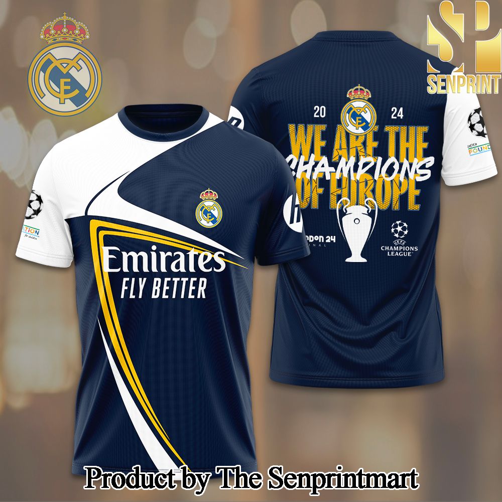 Real Madrid CF 3D Full Printed Shirt – SEN2290