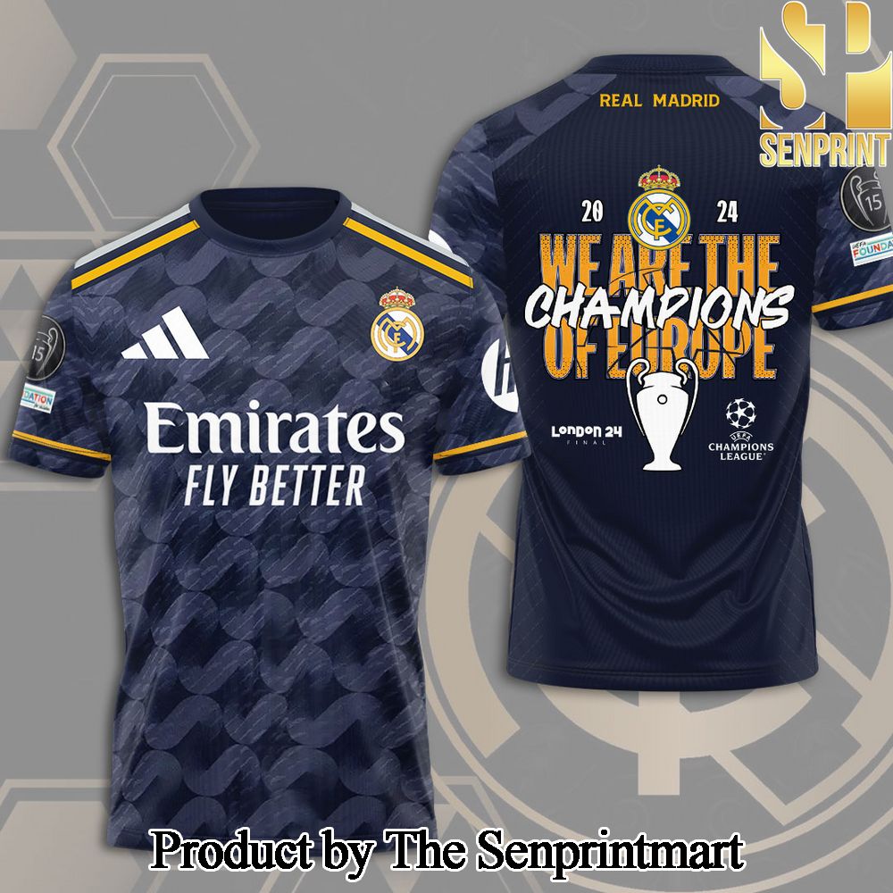 Real Madrid CF 3D Full Printed Shirt – SEN2296