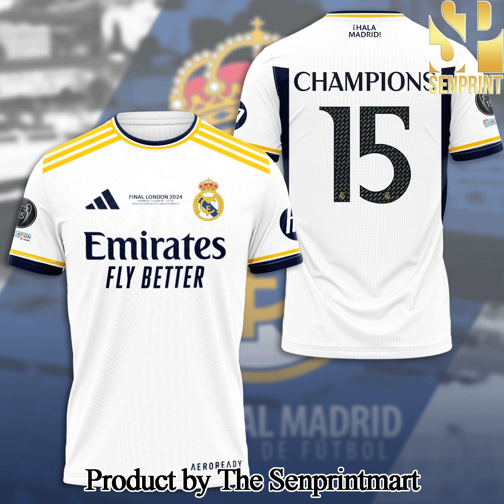 Real Madrid CF 3D Full Printed Shirt – SEN2297