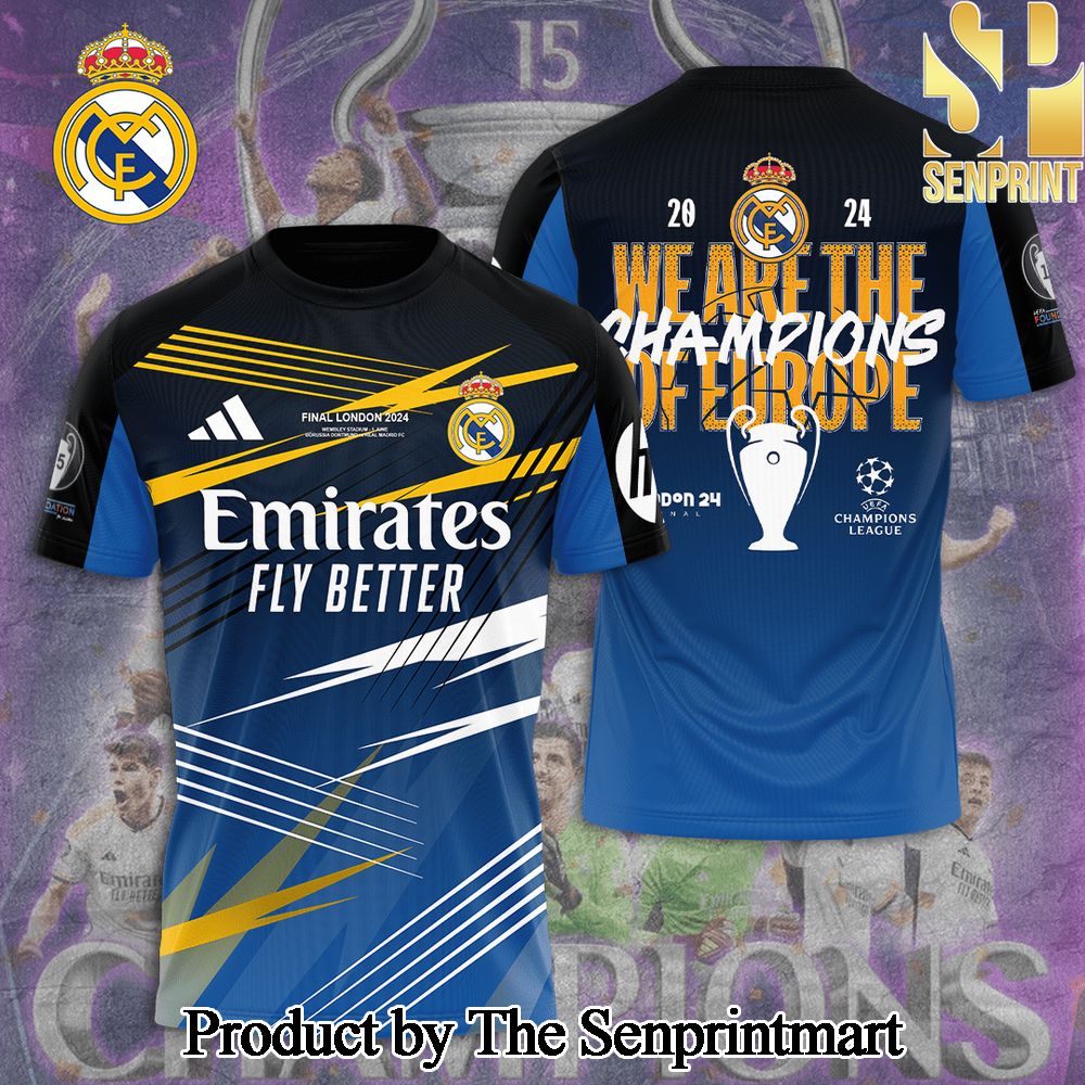 Real Madrid CF 3D Full Printed Shirt – SEN2299