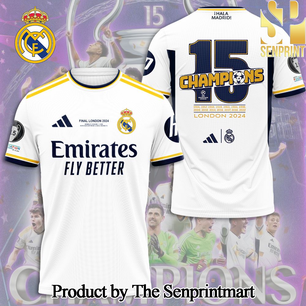 Real Madrid CF 3D Full Printed Shirt – SEN2301