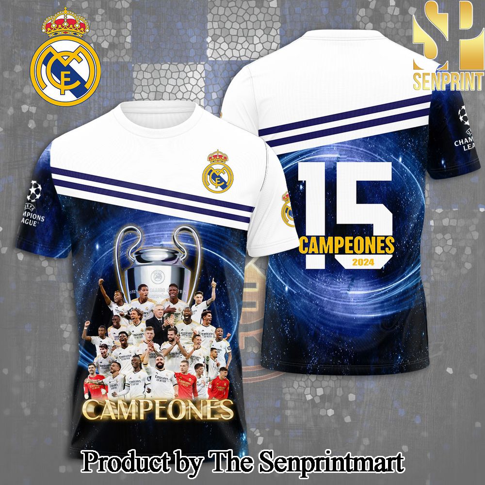 Real Madrid CF 3D Full Printed Shirt – SEN2810