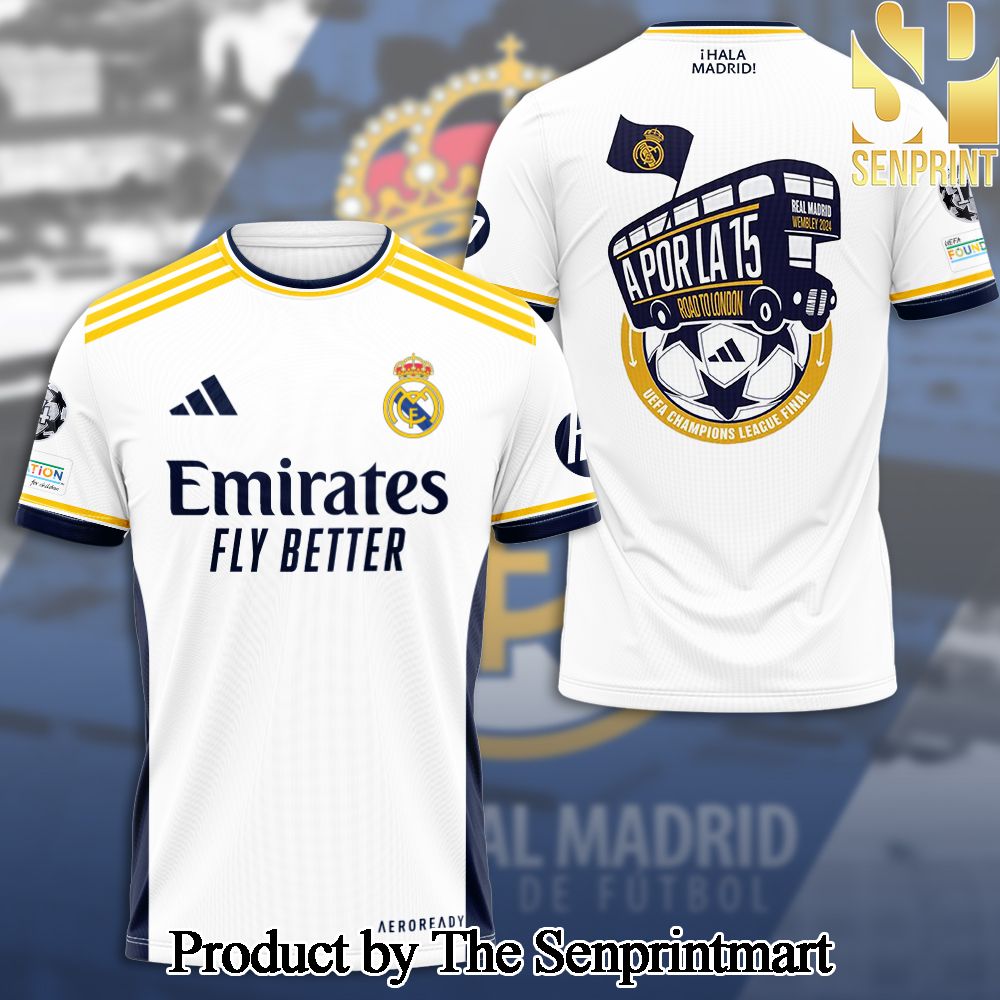 Real Madrid CF 3D Full Printed Shirt – SEN2879