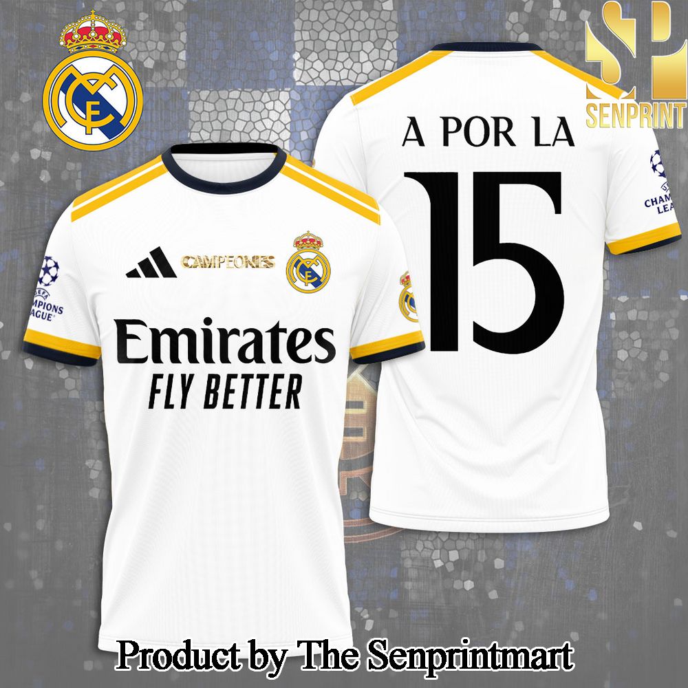 Real Madrid CF 3D Full Printed Shirt – SEN2885