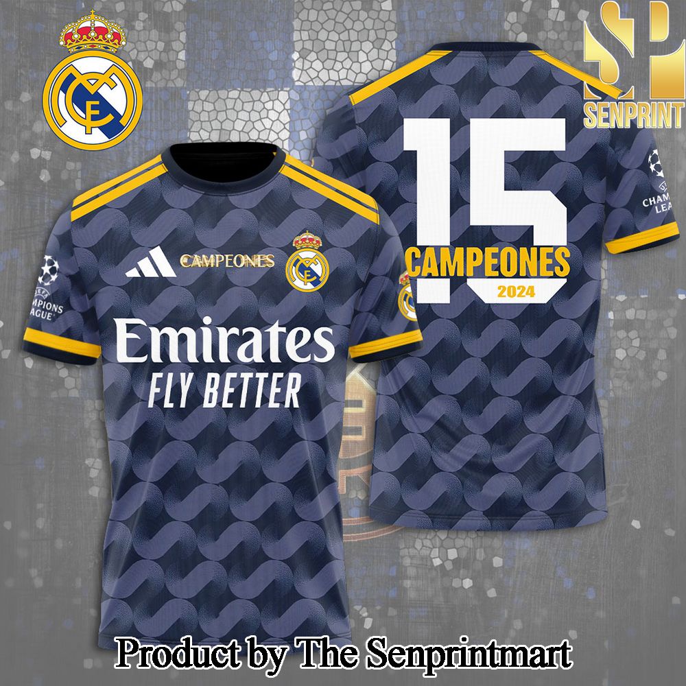 Real Madrid CF 3D Full Printed Shirt – SEN2895