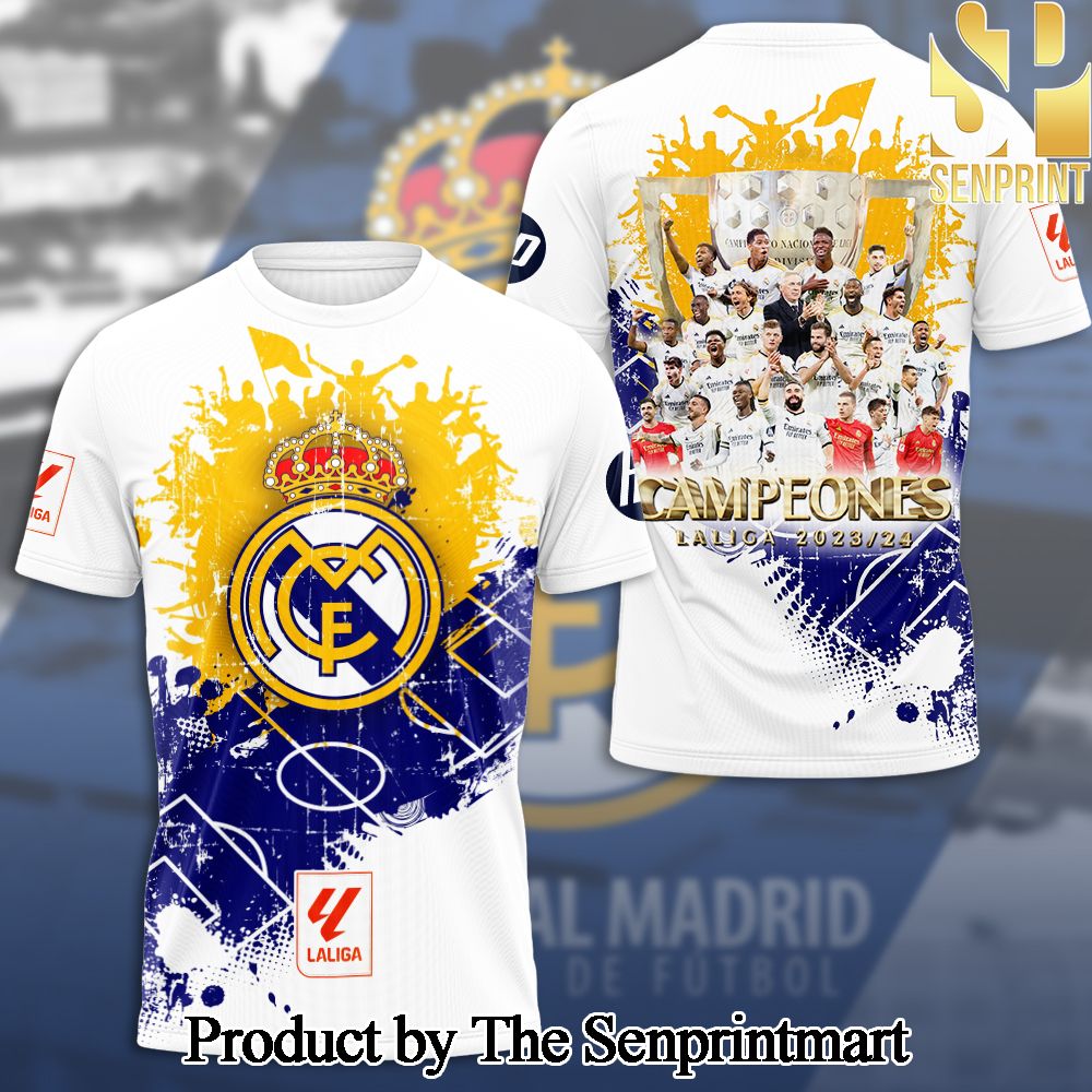 Real Madrid CF 3D Full Printed Shirt – SEN2959