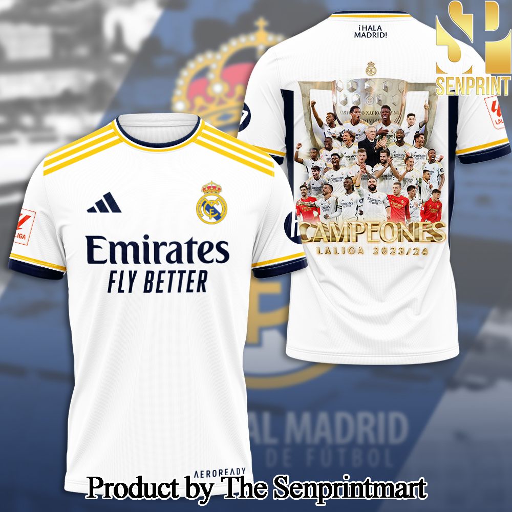 Real Madrid CF 3D Full Printed Shirt – SEN2963