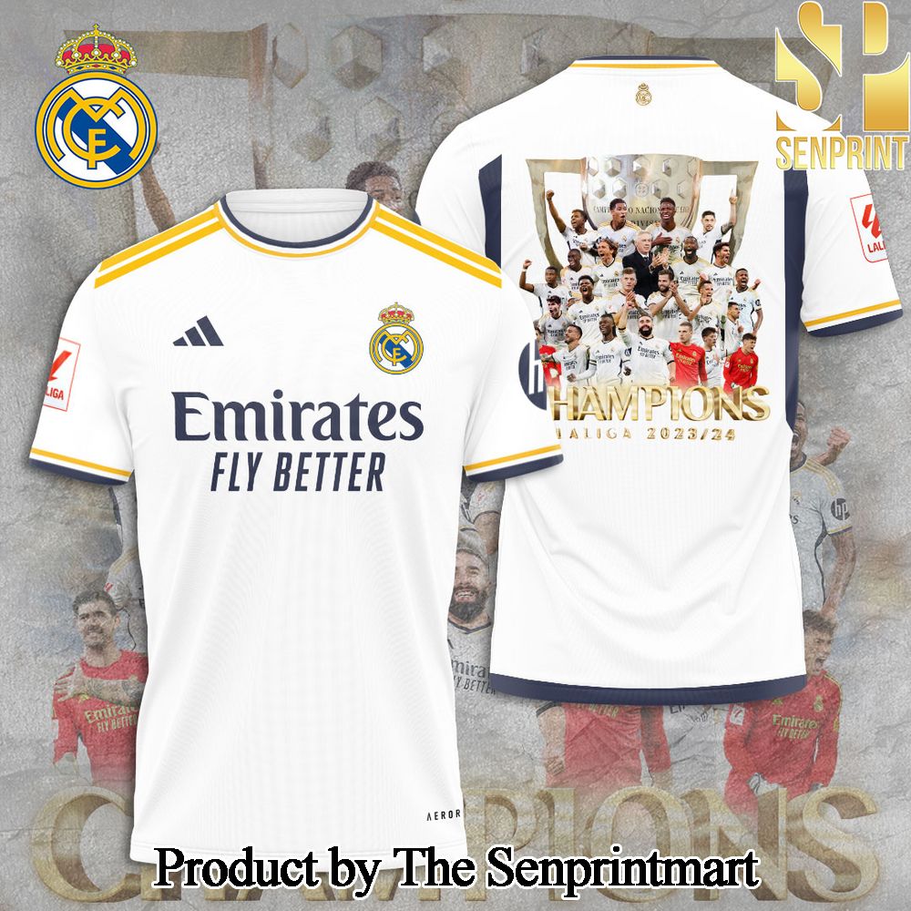 Real Madrid CF 3D Full Printed Shirt – SEN2964