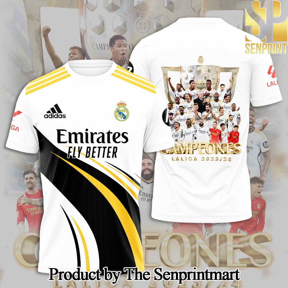 Real Madrid CF 3D Full Printed Shirt – SEN5951