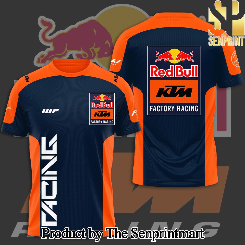 Red Bull KTM Racing Team 3D Full Printed Shirt – SEN4169