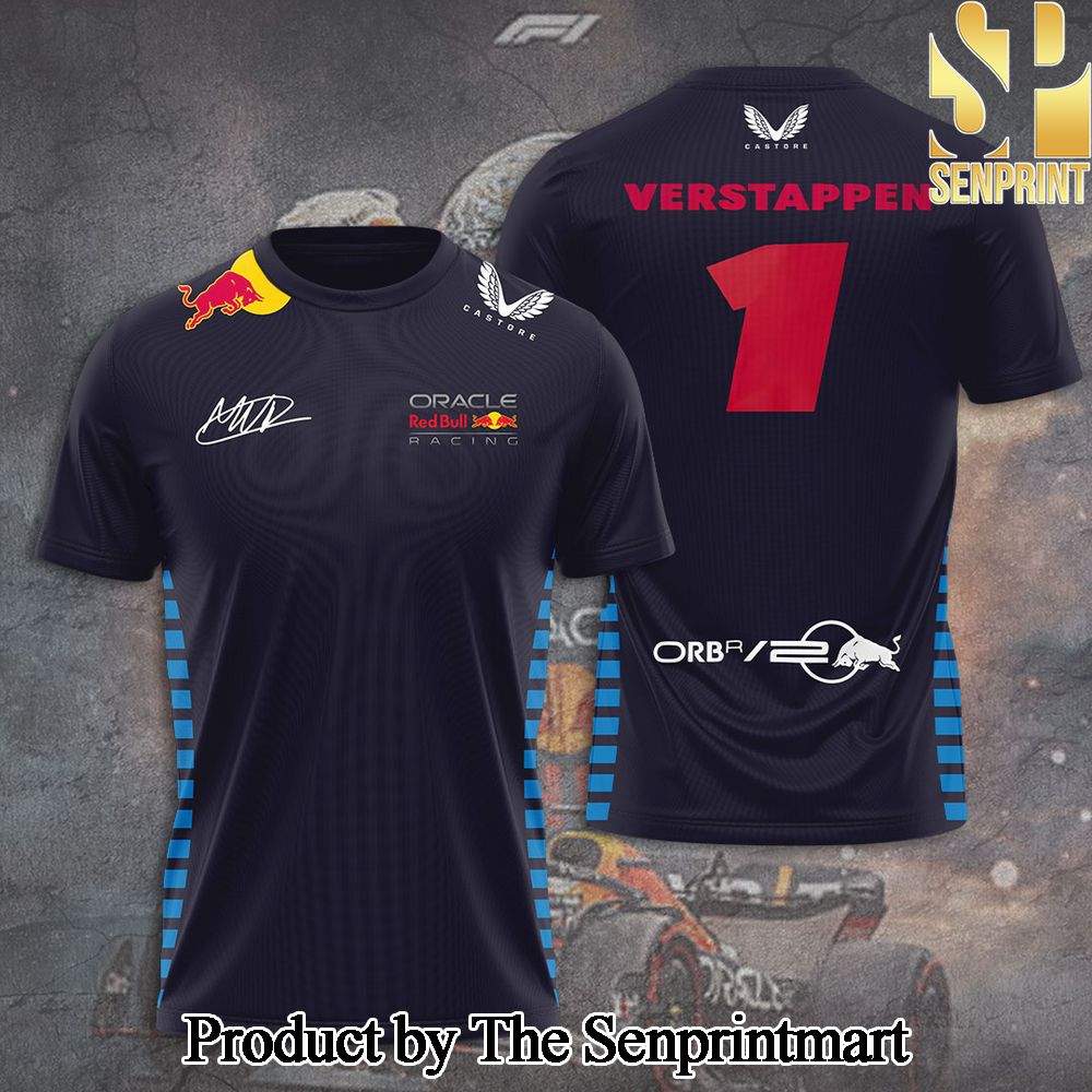 Red Bull Racing F1 3D Full Printed Shirt – SEN3887