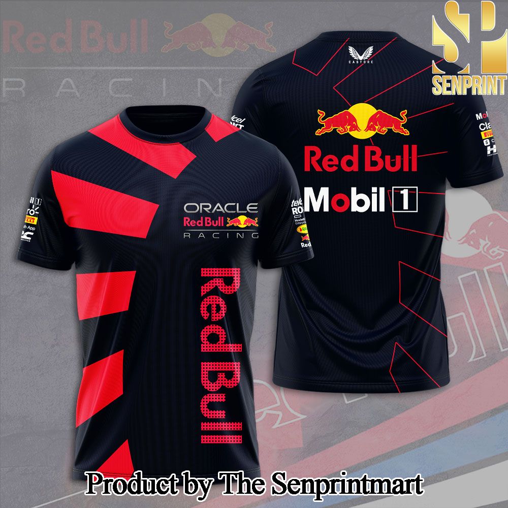 Red Bull Racing F1 3D Full Printed Shirt – SEN5652