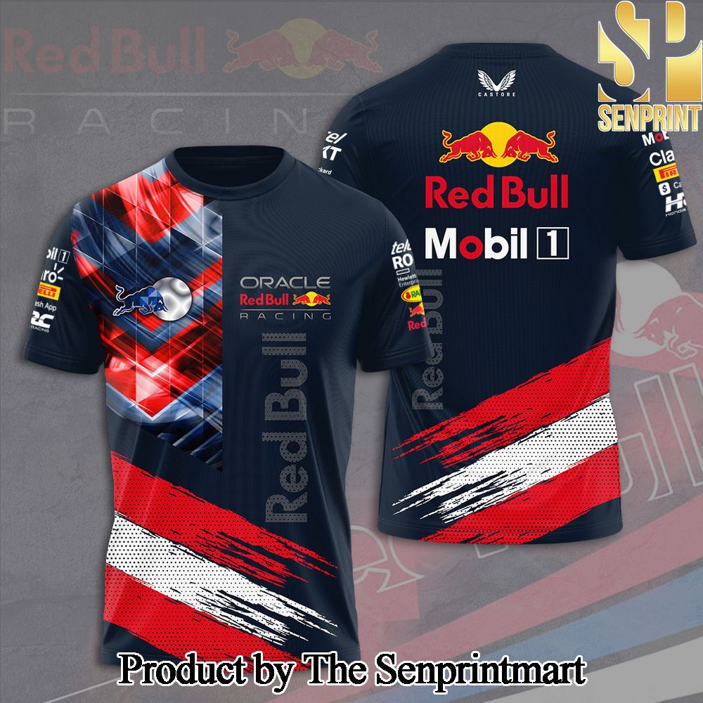 Red Bull Racing F1 3D Full Printed Shirt – SEN5722