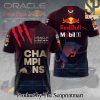 Red Bull Racing F1 3D Full Printed Shirt – SEN6611