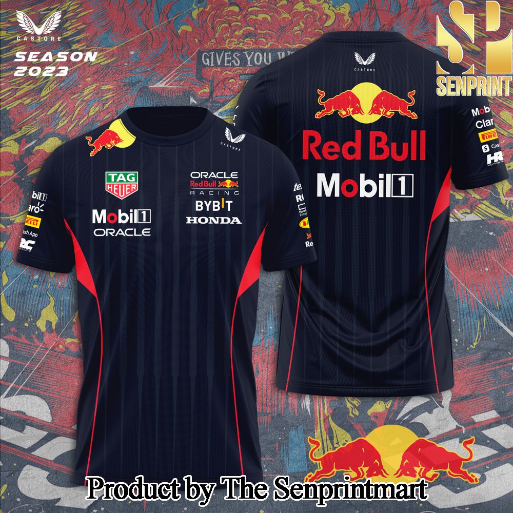 Red Bull Racing F1 3D Full Printed Shirt – SEN6742