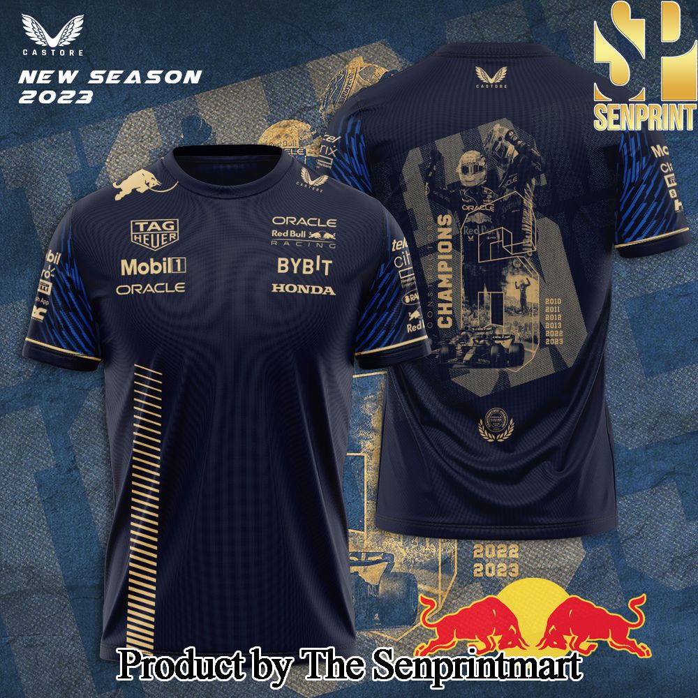 Red Bull Racing F1 3D Full Printed Shirt – SEN6790