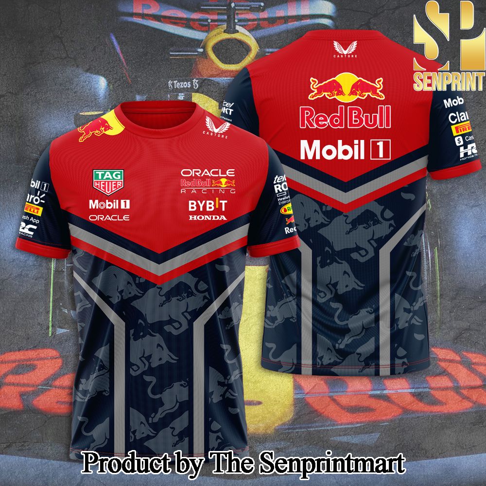 Red Bull Racing F1 3D Full Printed Shirt – SEN7272