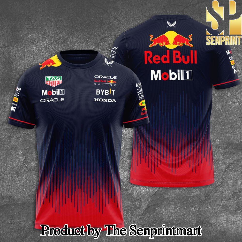 Red Bull Racing F1 3D Full Printed Shirt – SEN7290