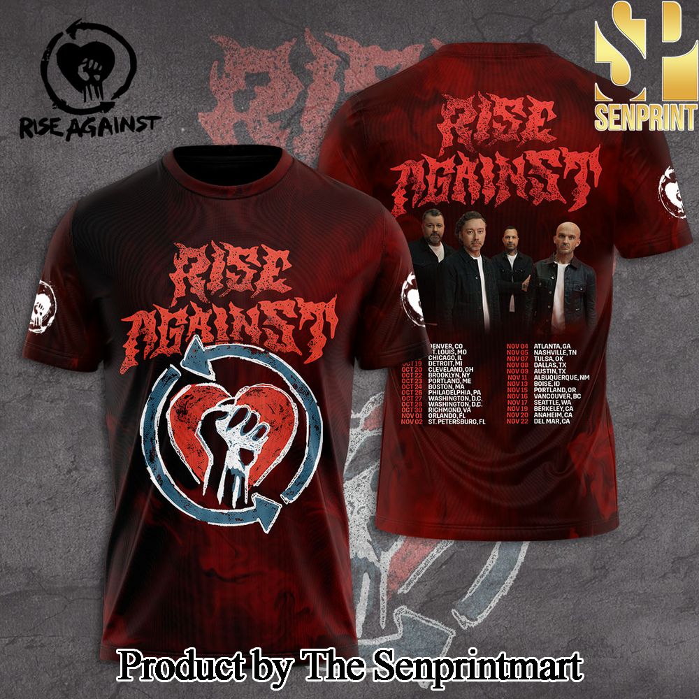 Rise Against 3D Full Printed Shirt – SEN2715