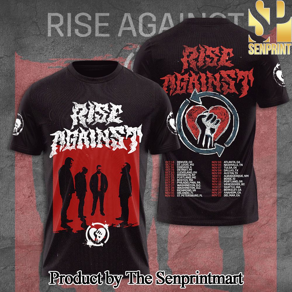 Rise Against 3D Full Printed Shirt – SEN2717