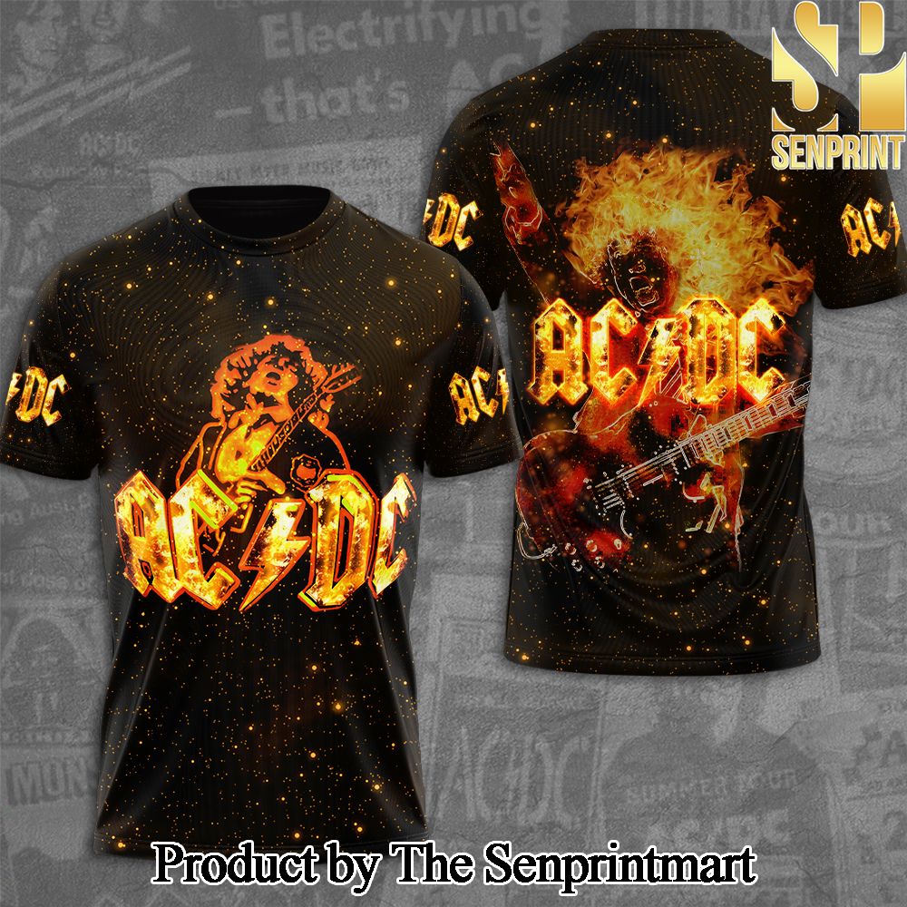 Rock Band AC DC 3D Full Printed Shirt – SEN2091