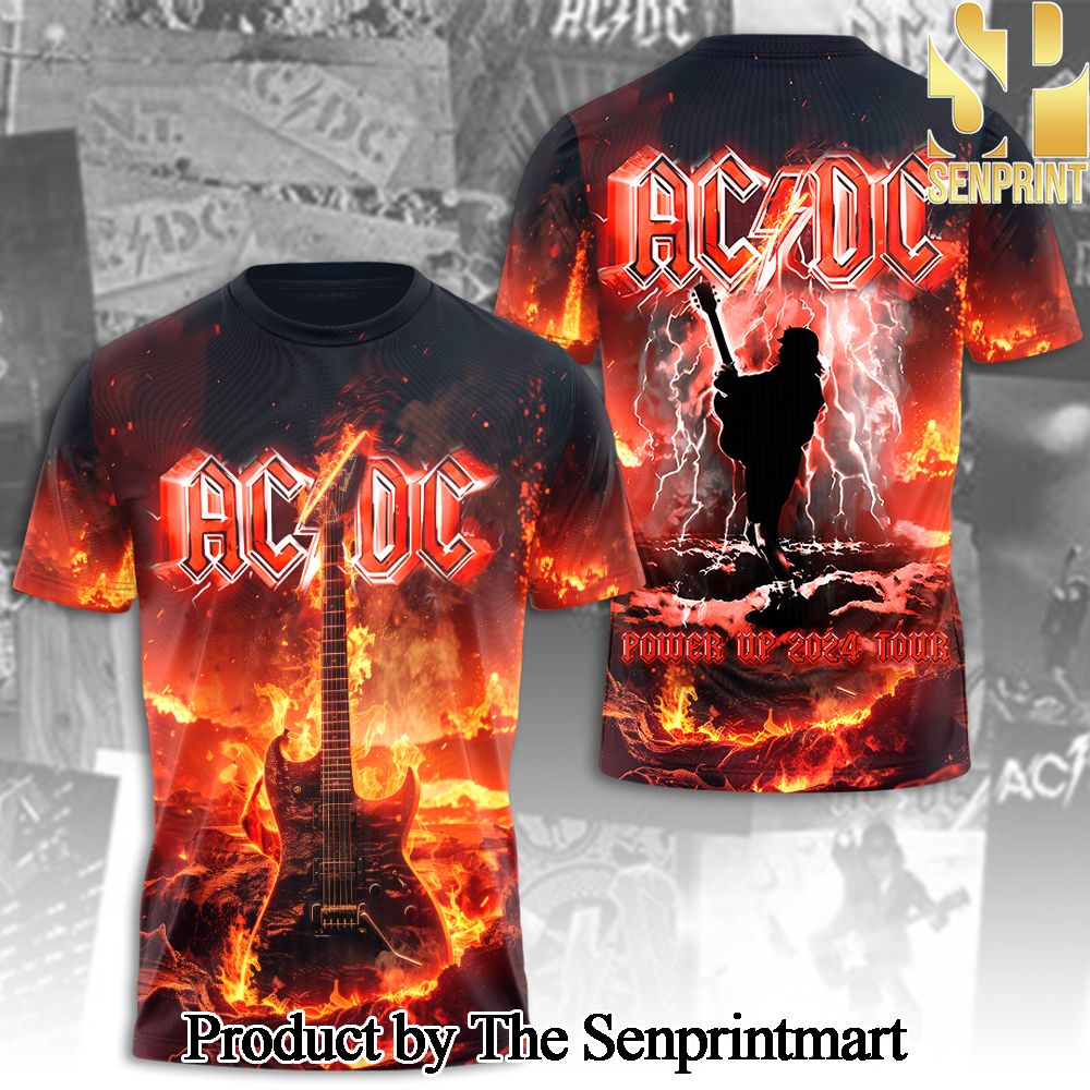 Rock Band AC DC 3D Full Printed Shirt – SEN2100