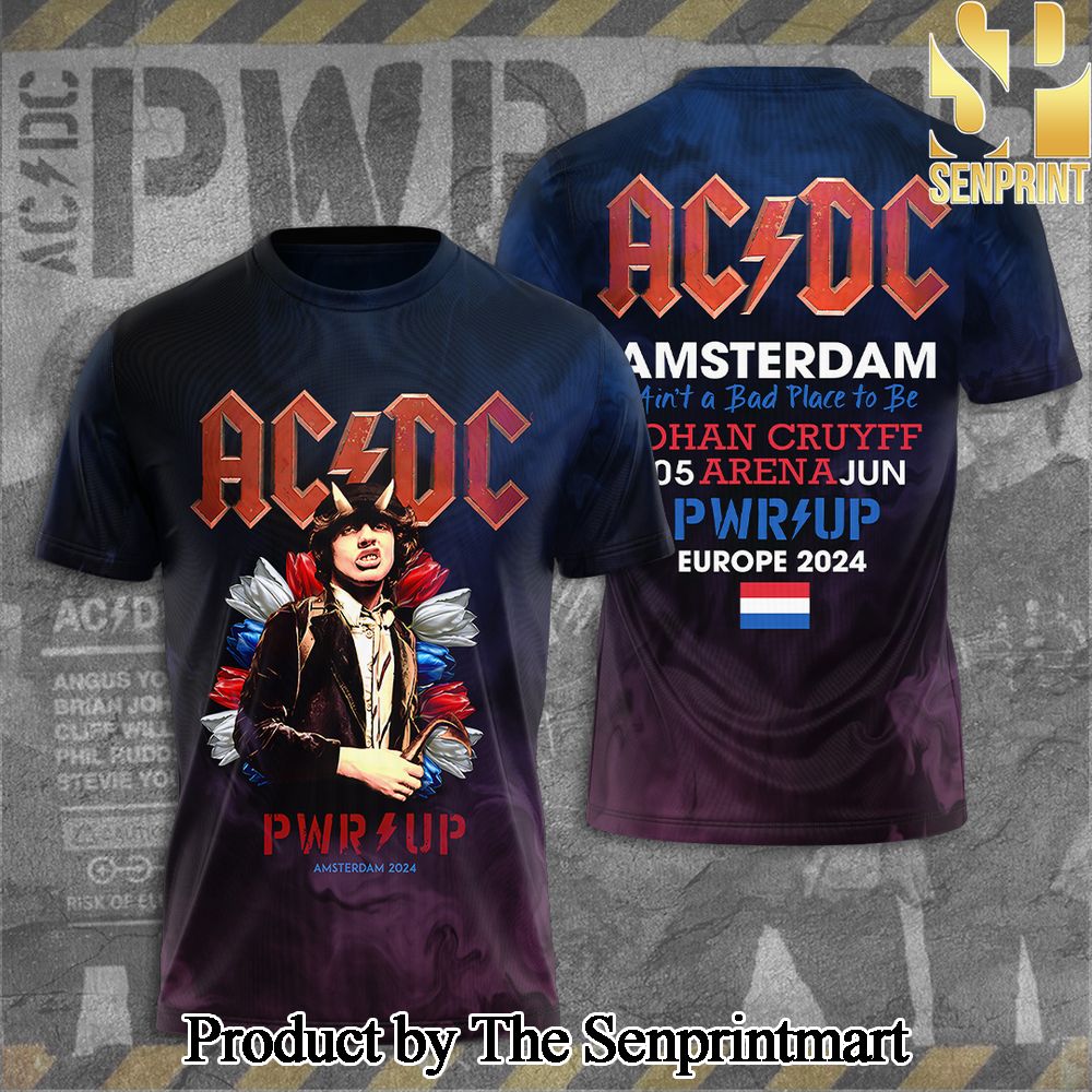 Rock Band AC DC 3D Full Printed Shirt – SEN2126