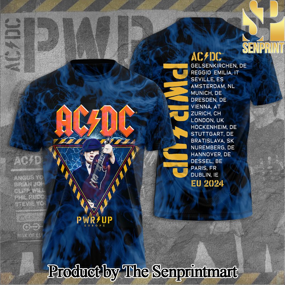 Rock Band AC DC 3D Full Printed Shirt – SEN2127