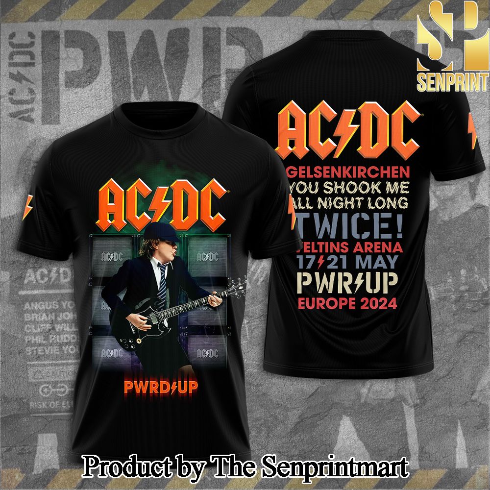 Rock Band AC DC 3D Full Printed Shirt – SEN2131