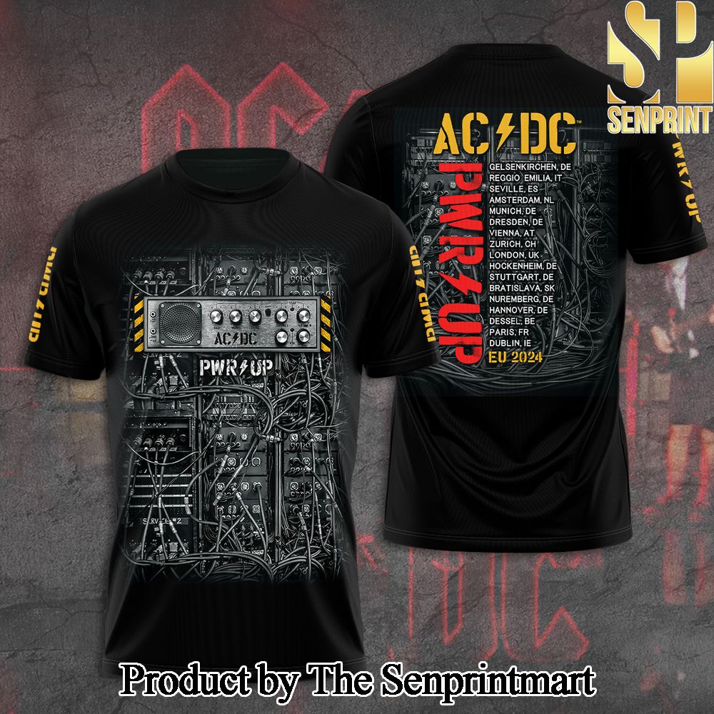 Rock Band AC DC 3D Full Printed Shirt – SEN2133