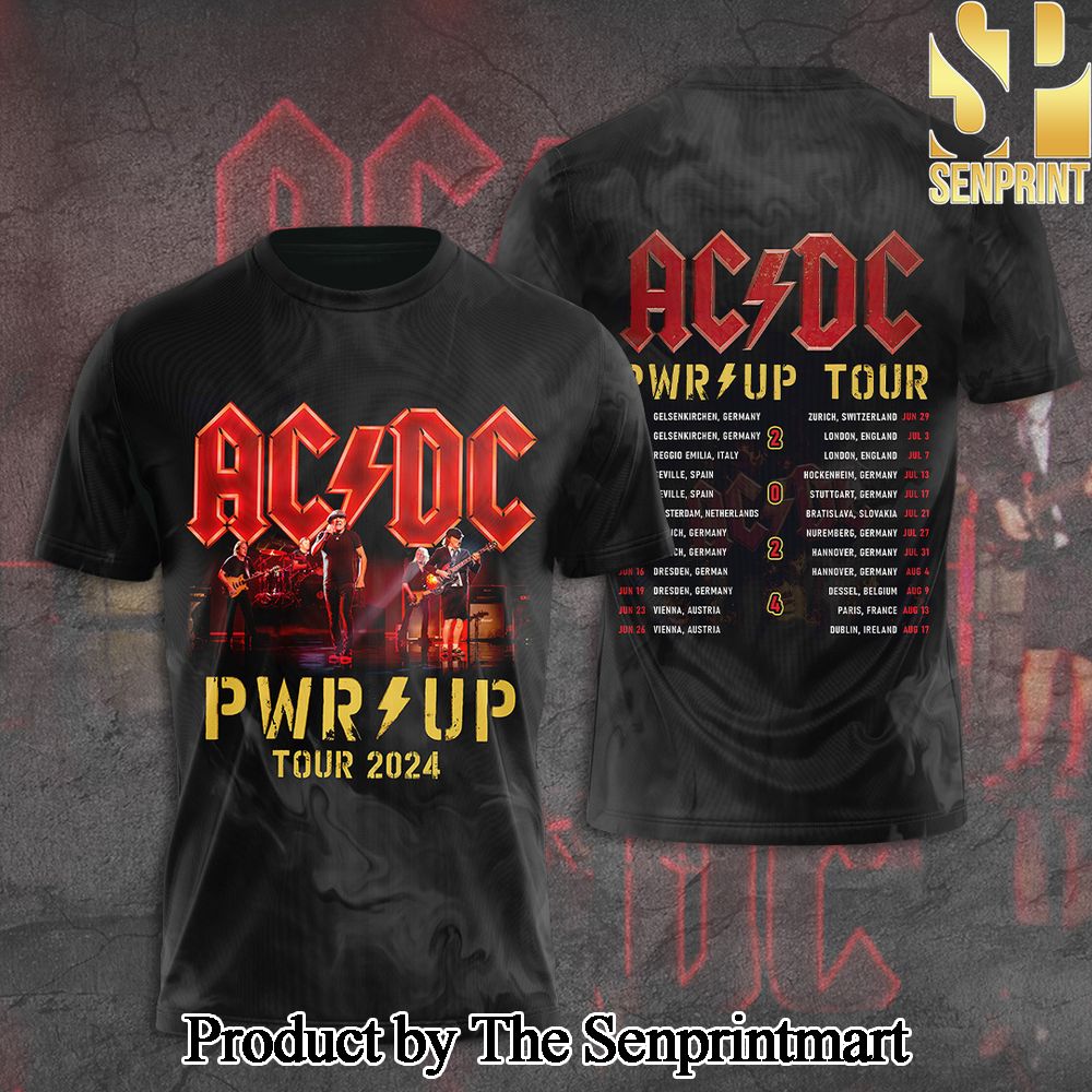 Rock Band AC DC 3D Full Printed Shirt – SEN2134