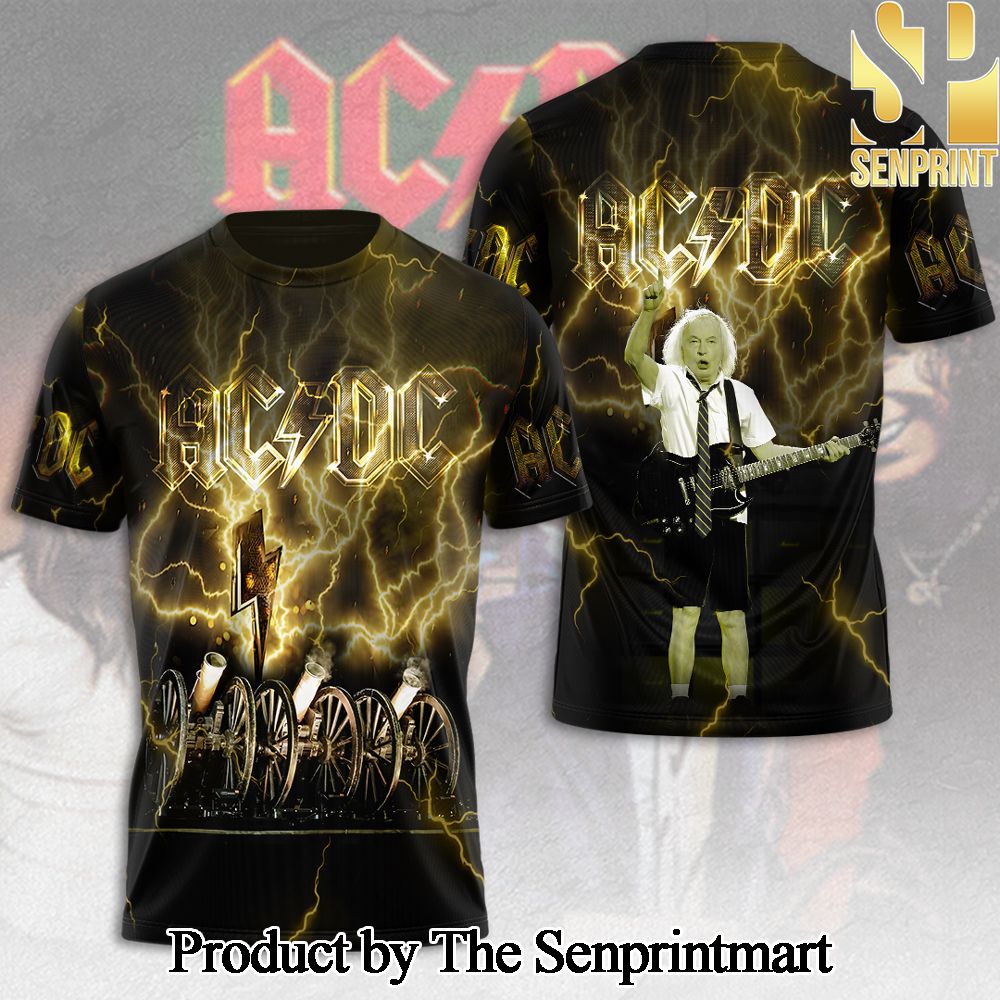 Rock Band AC DC 3D Full Printed Shirt – SEN2233