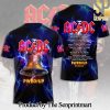 Rock Band AC DC 3D Full Printed Shirt – SEN2233