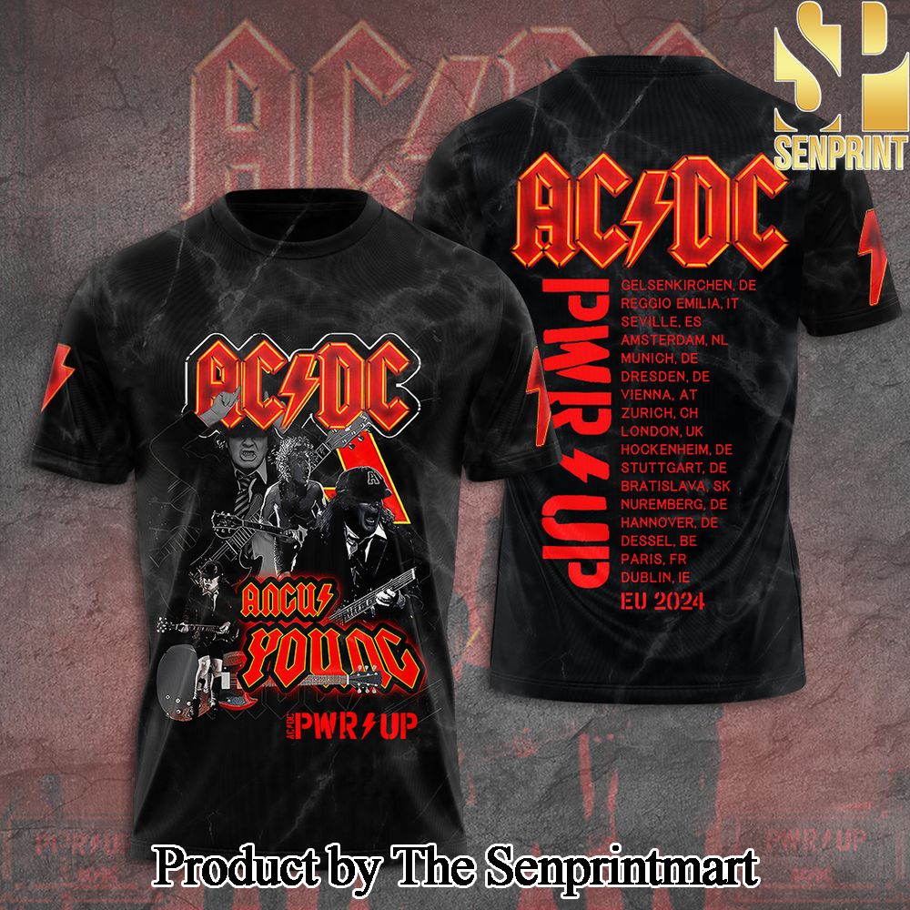 Rock Band AC DC 3D Full Printed Shirt – SEN2313