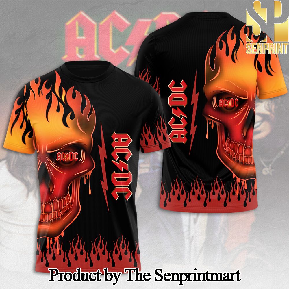 Rock Band AC DC 3D Full Printed Shirt – SEN2462