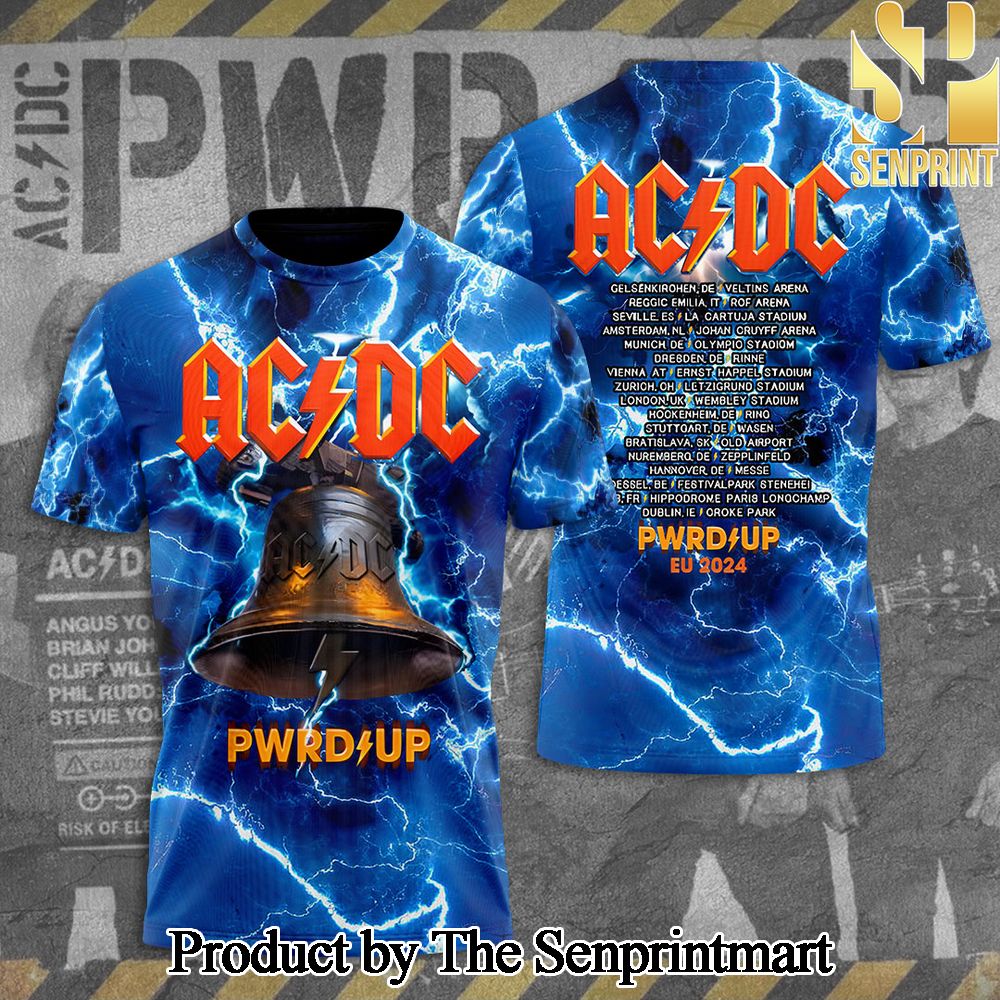 Rock Band AC DC 3D Full Printed Shirt – SEN2636