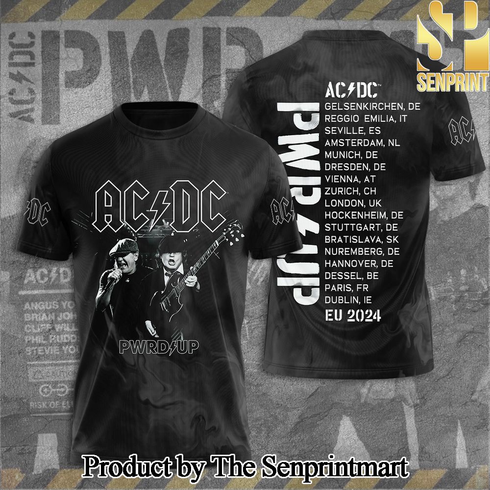 Rock Band AC DC 3D Full Printed Shirt – SEN2643