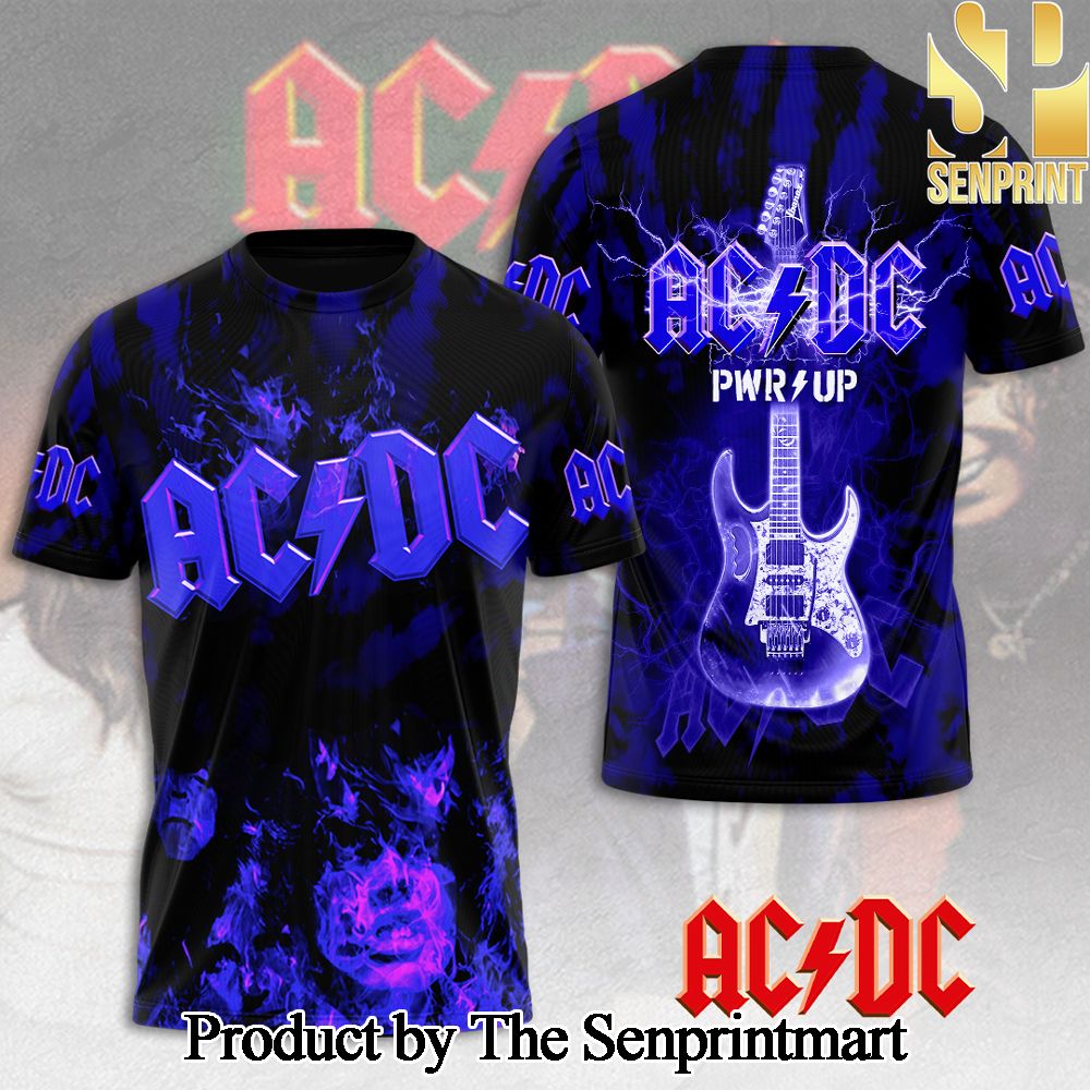 Rock Band AC DC 3D Full Printed Shirt – SEN2701