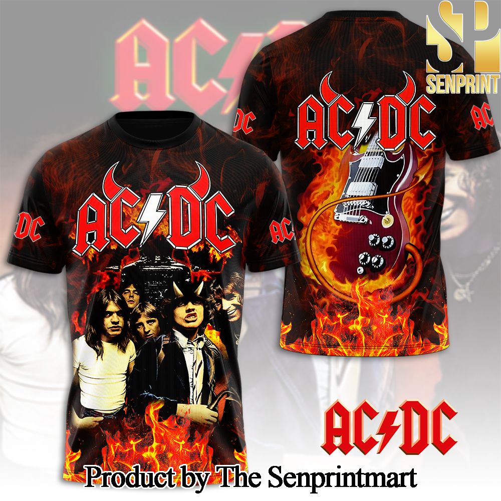 Rock Band AC DC 3D Full Printed Shirt – SEN2740