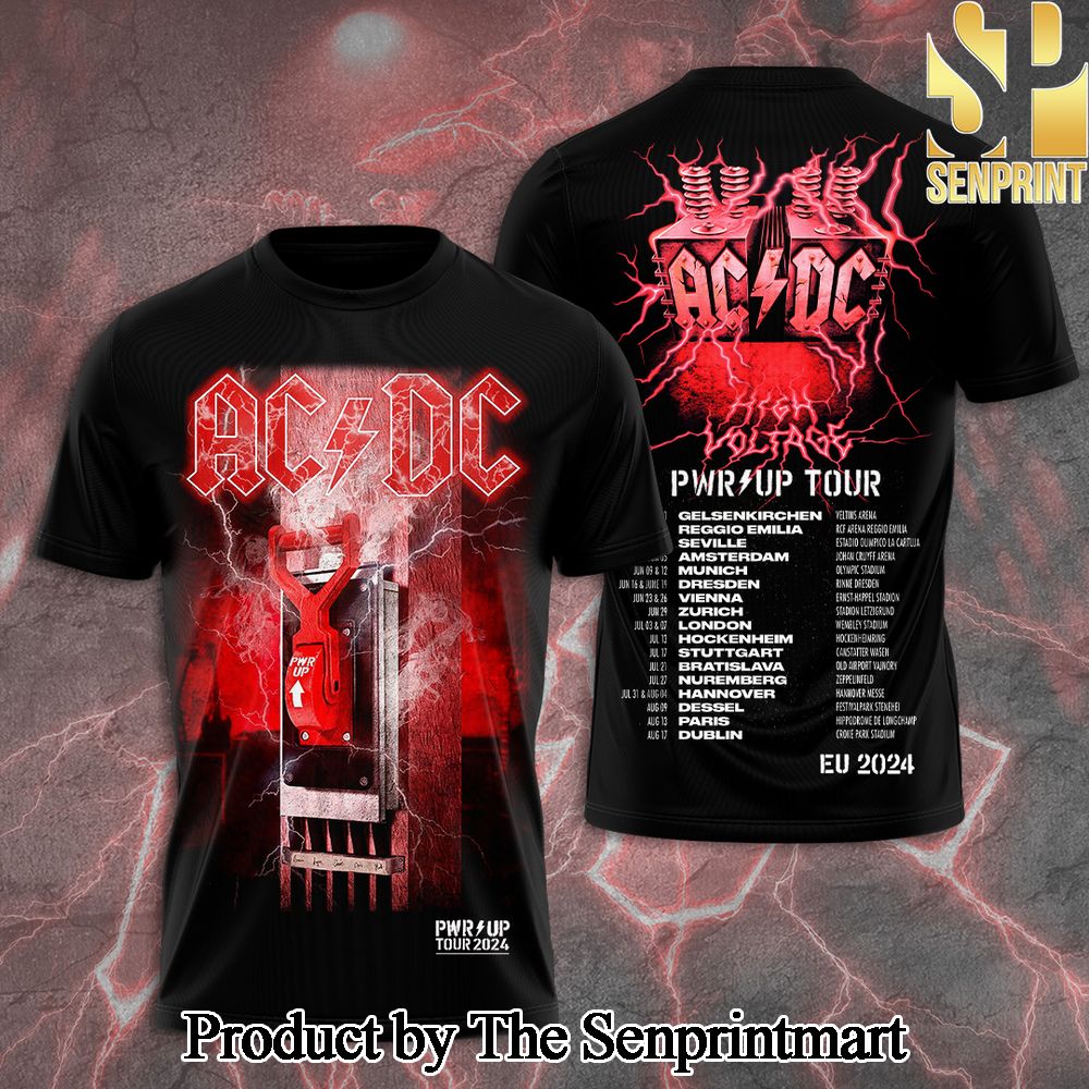 Rock Band AC DC 3D Full Printed Shirt – SEN3142